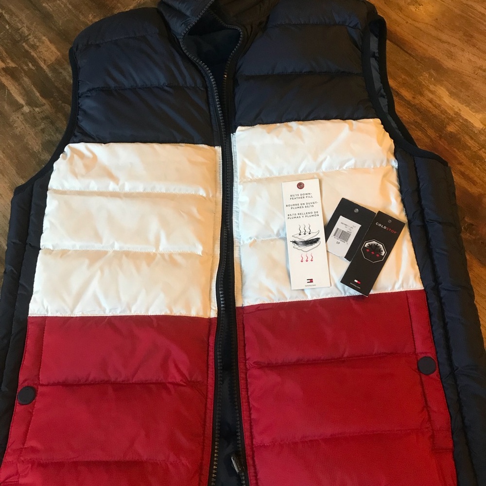 Tommy Hilfiger new ski vest. Reversible